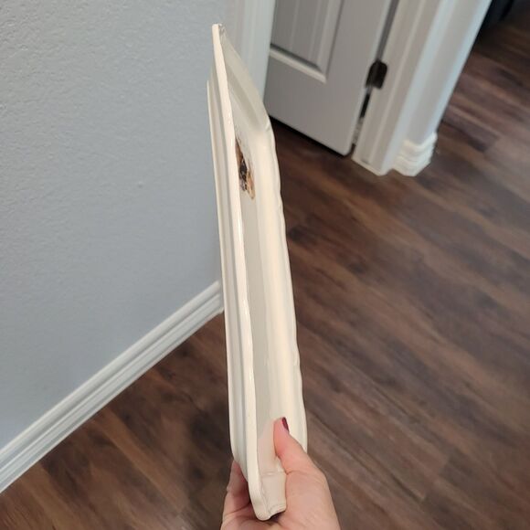 Vintage Spring Rae Dunn By Magenta Paris Rabbit Tray Rare READ Charming Cottage - Picture 8 of 9